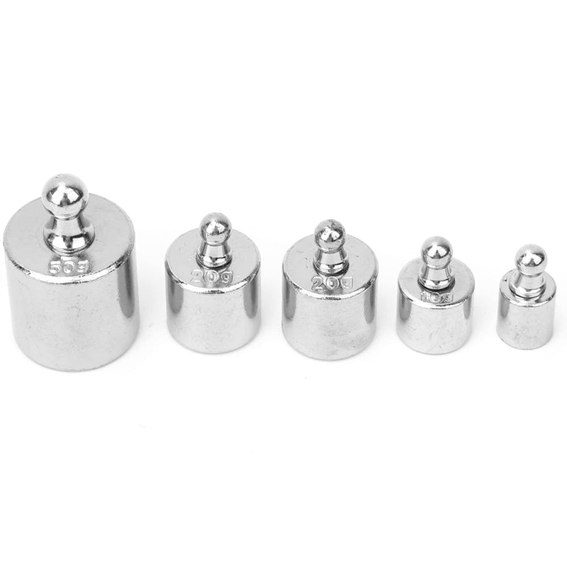 100/500 g Mechanical Scales with Weight Set Scale Tray 10 G, 20 G, 50 G, 100 G, 200 G Weights (100 g)