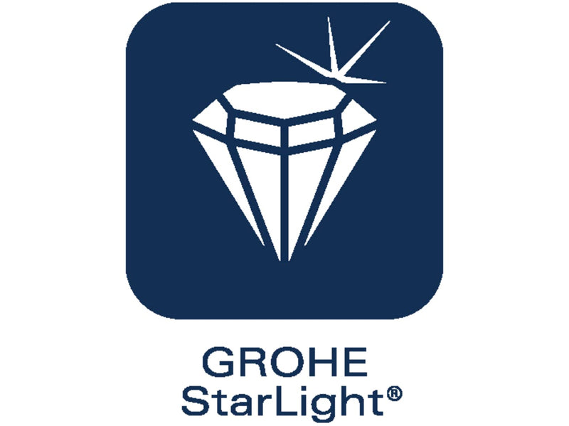 Grohe 40623001 Essentials Cube Spare Toilet Paper Holder, Starlight Chrome
