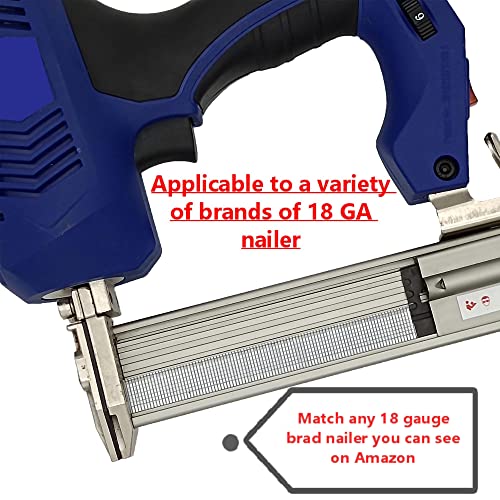 18 Gauge Brad Nails 4 Sizes (2",1-1/2",1-1/4",3/4"),3000-Pack Assembly 1000 (Pack of 3)