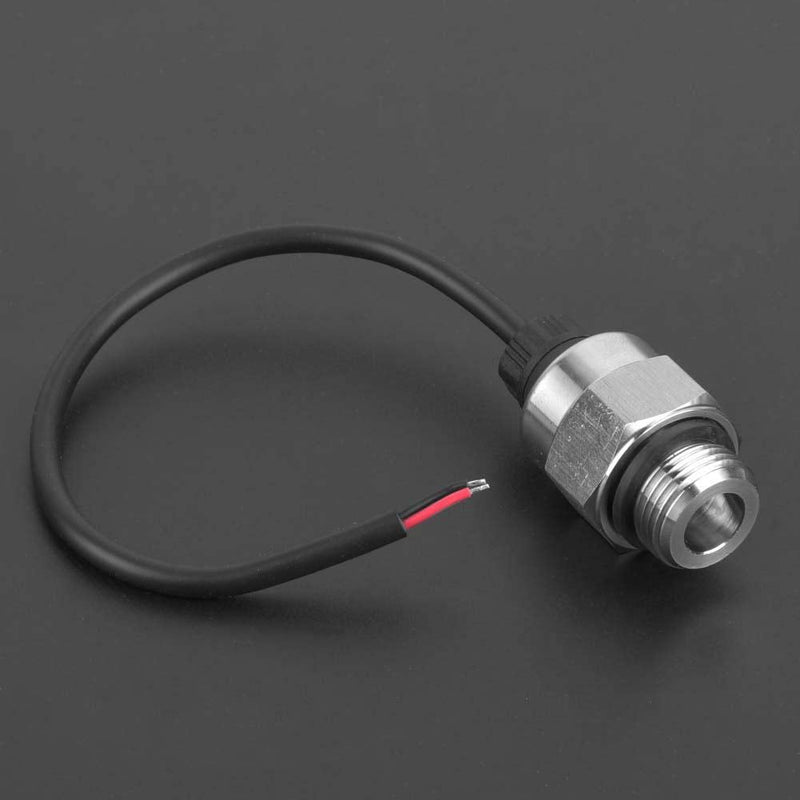 Walfront Pressure Transducer, 1PC G3 / 8 Screw Connection Protection Class IP65 Analogue Signal Highly Accurate Water Pressure Sensor 0~2/5/10/20/30/40/50 BAR Optional (0-5BAR) 0-5BAR