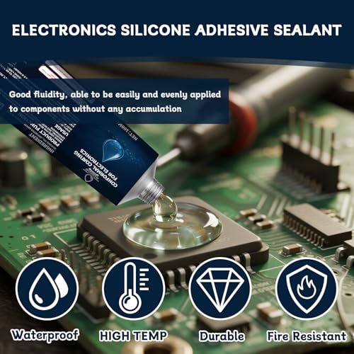 100ml Clear Conformal Coating for Electronics Silicone Sealant 100ml