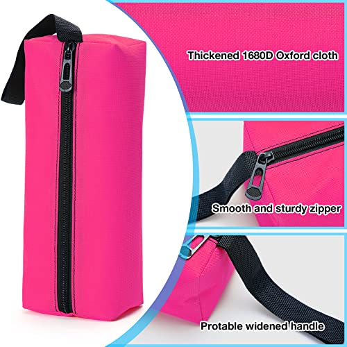 9 Packs Small Tool Pouch Zipper Tool Bags Canvas Waterproof Versatile Hand Zippered Tool Pouches Heavy Duty Multipurpose Zipper Tool Pouch Tote Bag for Organizer Storage (11.8 x 3.9 x 3.9 Inch) 11.8 x 3.9 x 3.9 Inch