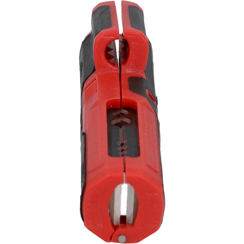 UNITEC cable stripper for round and longitudinal cutting | for round cables with a diameter of Ø 8-13mm | Suitable for coaxial cables RG59 and RG6