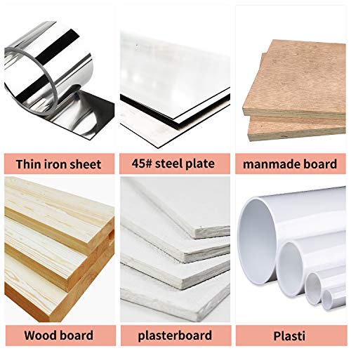 Hole Saw Set LAIWEI 15PCS Suitable for Quickly Cutting Thin Metal Sheets, Round Water Pipes, Wood, Plastic, Gypsum Board, and Other Materials(3/4" to2-1/2”)