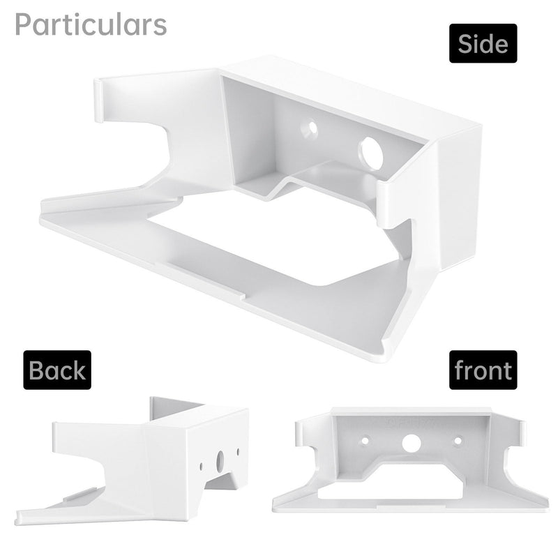 Ethernet Adapter Mount for ABS Brackets, Sturdy Screw Mounting Kit, Stability Enhanced, Durable Design for Routers, Switches, and Network Devices
