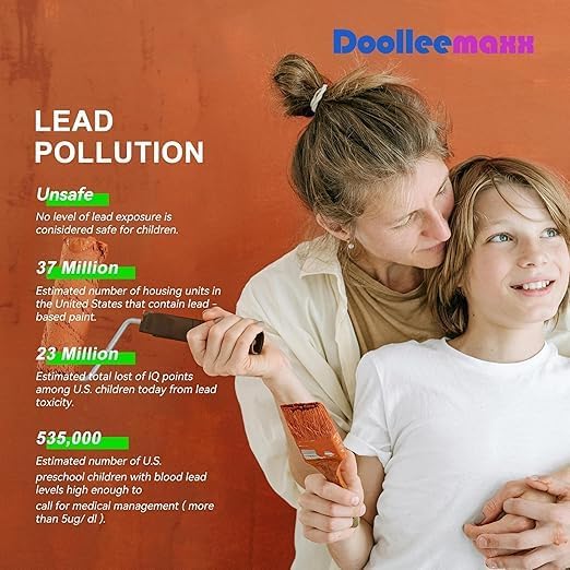 Lead Test Refill | Up to 4800 Uses| Lead Test Kit for Paint, Ceramics & More | UV Light Visible | Home Safety & Easy to Use | Lead Test Kit | Lead Paint Test Kit (Refill)