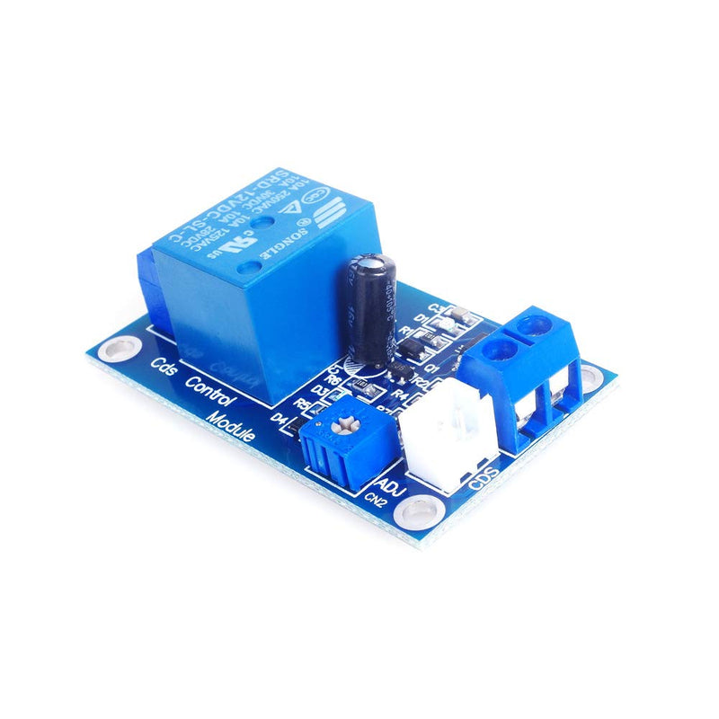 ANGEEK XH-M131 DC 12V Photosensitive Resistor Module Brightness Control Module Light Control Relay Light Switch