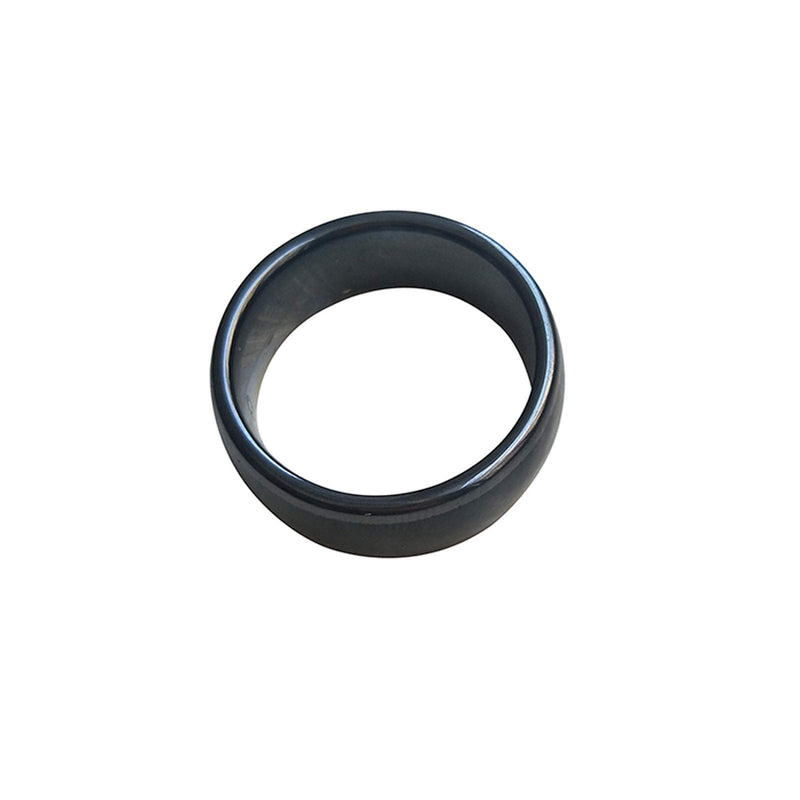 T5577 or UID chip RFID Black Ceramics Smart Finger rewrite Ring 125KHZ/13.56MHZ Wear for Men or Women(UID 13.56MHZ-18MM) UID 13.56MHZ-18MM