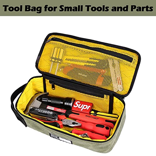 Rough Enough Canvas Tool Bags with Handle Zipper Bundle