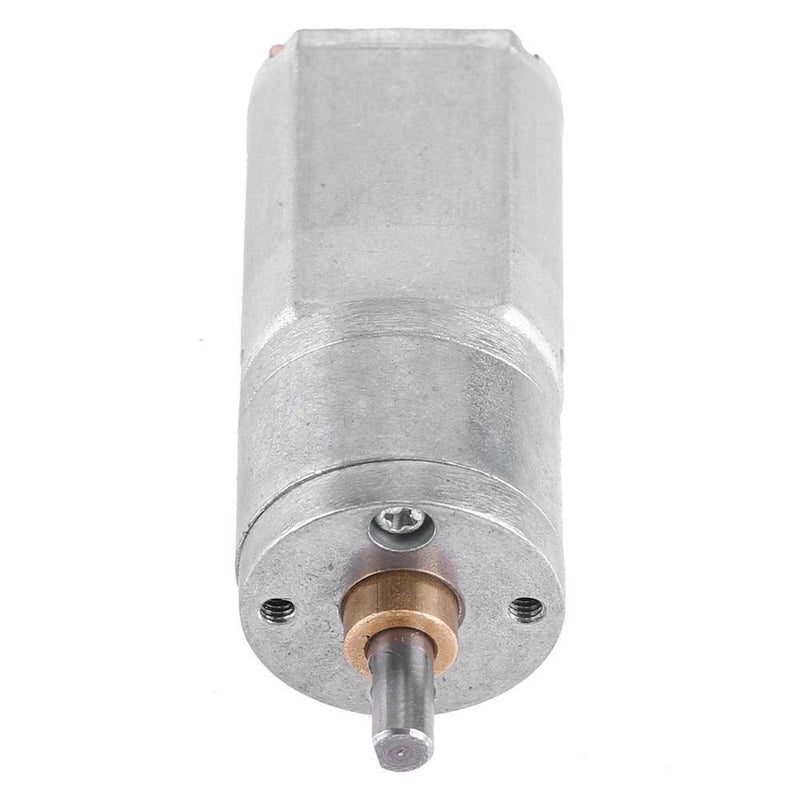 Geared Motor, Reversible High Torque Turbo Motor, DC 12V, Electric Speed Reduction Gearbox Motor, 15/30/50/100/200 RPM (12V 50RPM) 12V 50RPM