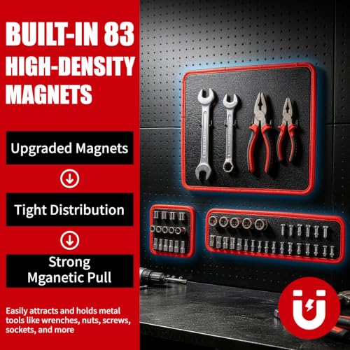 3pcs Magnetic Tool Mat, Magnetic Tool Holder, Magnetic Parts Tool Pad