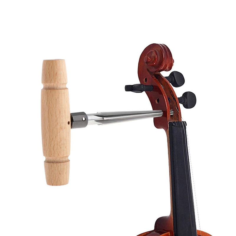 Alnicov T Handle Tapered Hand Reamer 4 Fluted Chamfer Guitar Woodworker Cutting Tool