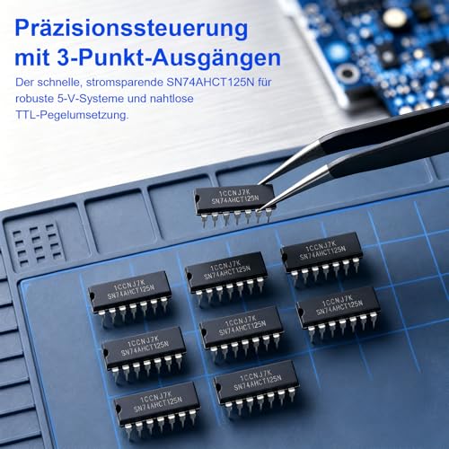 15 x SN74AHCT125N IC Chip DIP-14 Quad Bus Buffer with 3-State Outputs | Integrated circuit for level conversion, signal preparation and digital circuits