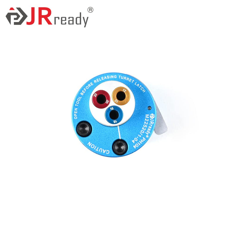 JRready PH104 M22520/1-04 Turret Head Positioner for NEW-ASF1, NEW-AS1, ACT-M201 Crimp Tool, Suitable for MIL-DTL-38999 Series 12# 16# 20# Pin and Socket