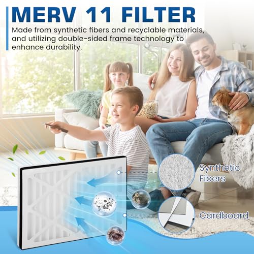 MERV 11 Filter Compatible with 1350/1350IG Air Filtration System, 4PCS