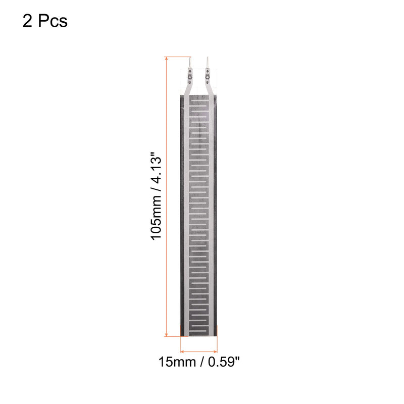 Quartzman FSR408 Thin Film Pressure Sensor 30 g - 10 kg Sensor Pack of 2 | Force Sensors Stress Test Sensor Pad for Smart Home Instruments