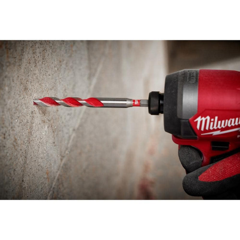 Milwaukee Electric - 7PC. Shockwave Carbide Hammer Drill BIT KIT