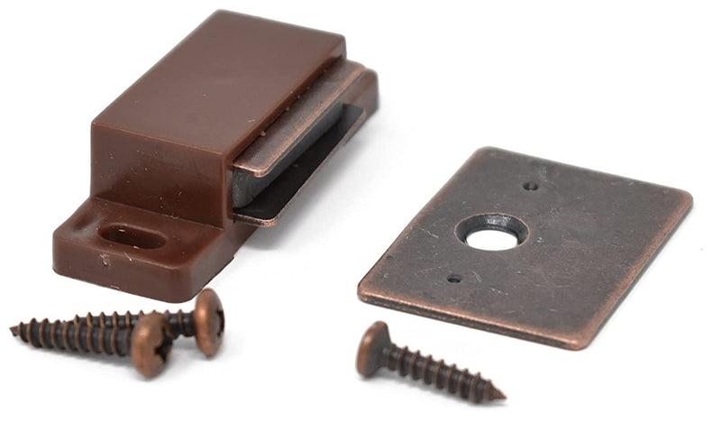 MPJ Single Magnetic Catches Brown/Antique Copper Retail Pack (30) 30
