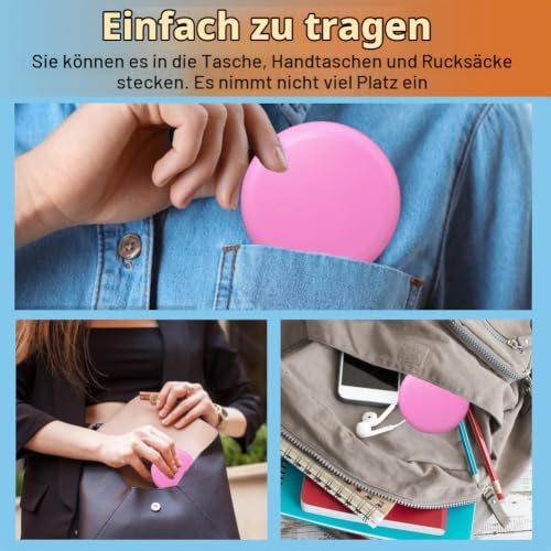 Braces Box, Portable Tooth Splint Box with Mirror, Empty Orthodontic Teeth Holder Box for Holder and Mouth Guard with Tool for Removing Aligners (Pink) Pink