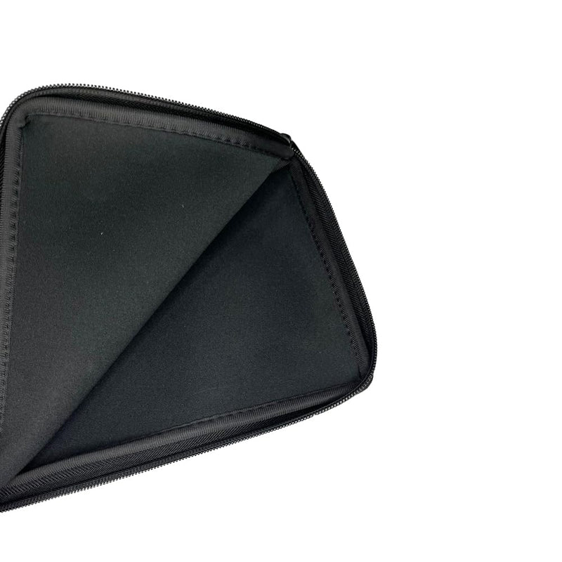 AF-WAN Neoprene Soft bag Book Sleeve bag holder with Zipper, Suitable for Fourth Wing Hardcover Book Protection at Home, Outdoor, and Travel (Black) Black