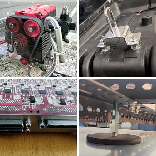 322 Pieces Hex Standoffs Spacers and Screws Assortment Kit,M3M4M5 Carbon Steel Female Metric Thread Spacer Motherboard Prototyping Accessories for PCB, Quad Copter Drone, Computer & Circuit Board M3/M4/M5