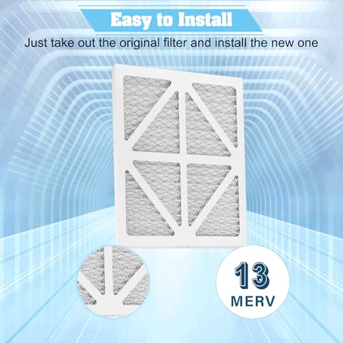 Upgraded 6x14x1 MERV 13 furnace replacement filter,household air conditioning and air conditioning HVAC filter replacement,6 pack
