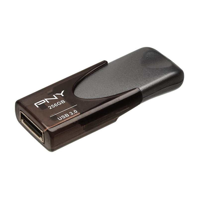 Toshiba Canvio Basics 1TB Portable External Hard Drive USB 3.0, Black - HDTB510XK3AA & PNY 256GB Turbo Attache 4 USB 3.0 Flash Drive