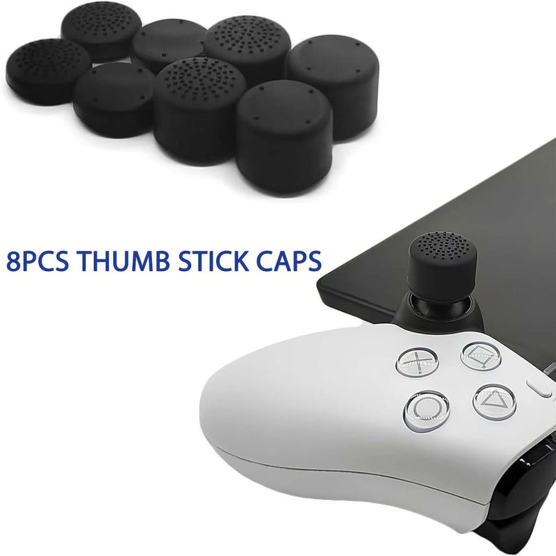 GaneTronic Joystick Replacement for Playstation Portal, Analog Thumb Stick Repair Accessories Kits Replacement Part with Thumbsticks Repair Screwdriver Kit for PS5 Portal-Right and Left
