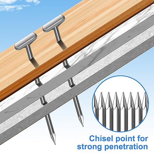 14 Gauge Concrete T Nails (1",1-1/2",2",2-1/2 inch) 960-Pack