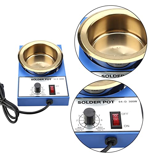 220 V 100 mm Soldering Bath Soldering Pot Desoldering Bath (300W)