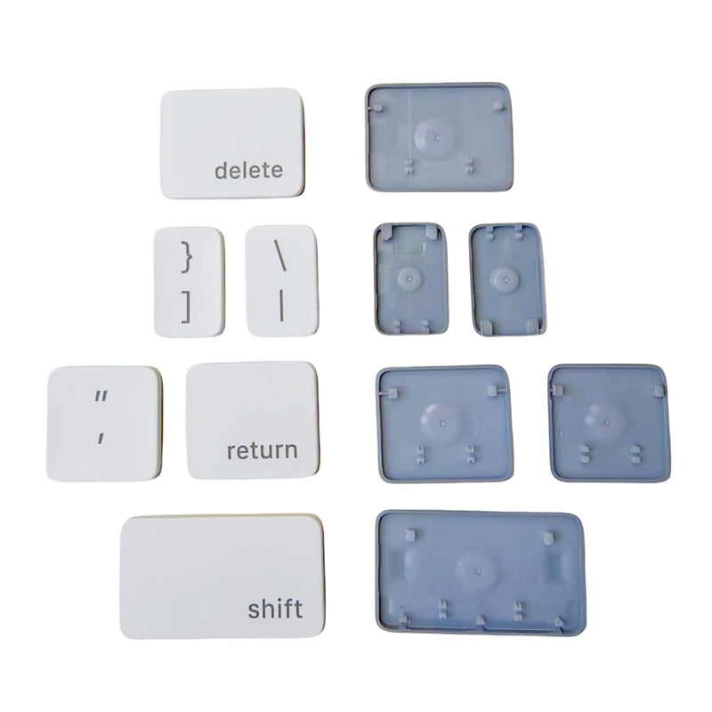 Replacement US Keyboard Full Set of Keycap Keys and Tool Applicable for ipad Pro/Air 11/13“ Magic keyboard (MKB-1) MKB-1
