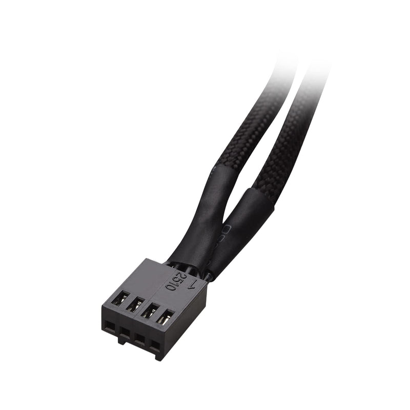 Cable Matters 2-Pack 2-Way 4-Pin PWM Fan Splitter Cable - 10cm, Personal Computer 2x Fan Splitter
