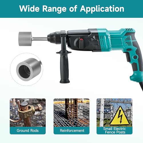 SDS Max Shank T-Post Driver, Fence Post Driver & Ground Rod Driver SDS Max Shank