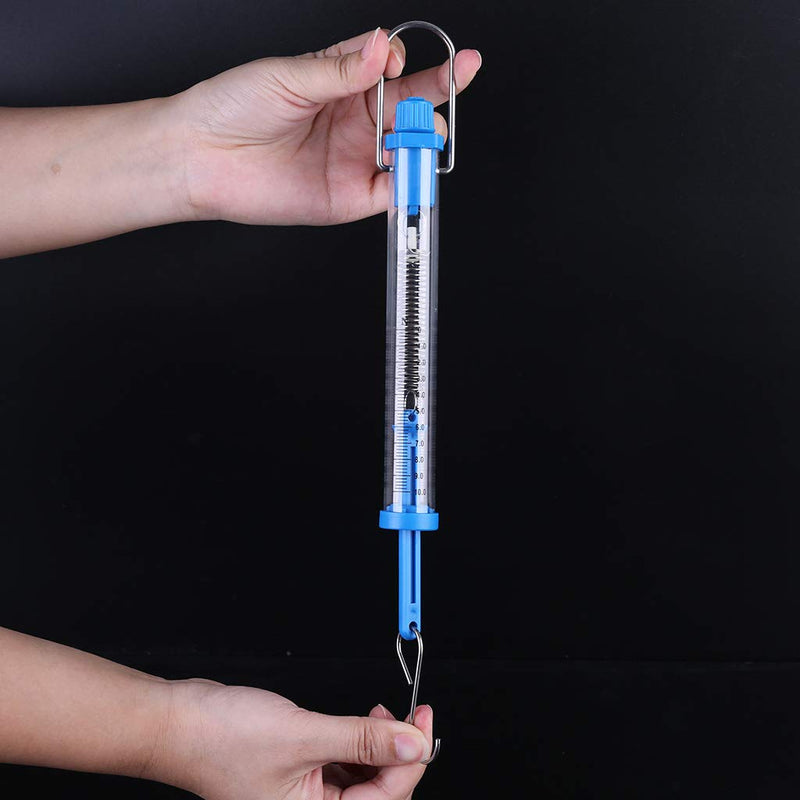 Labs Newton Force Gauge Spring Scale Labeled Transparent Spring Scale Suitable for Scientific 2.5N/10N 40 Eu
