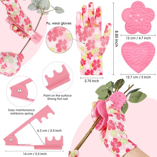 211 Pcs Floral Arrangement Kit in Pink for Weddings, Bouquets and DIY