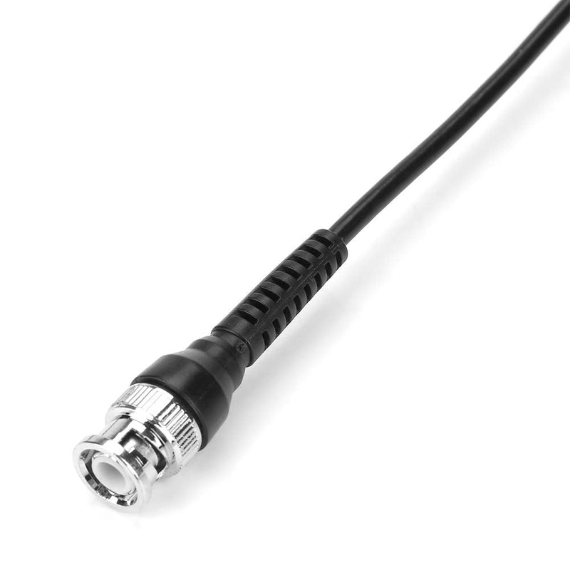 Walfront Banana Plug Cable, 50Ω 2 Pieces 42.5 Inch BNC to Dual Banana Plug Banana Plug Connector Test Leads