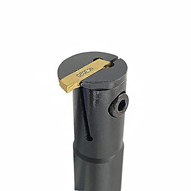 GBJ MGIVR2016-2 with MGMN200-G 3020 Grooving Cut-Off Cutter Grooving Insert Boring Bar 16mm 5/8" Grooving Cut-Off Holder for MGMN200 Carbide Inserts Holder MGIVR2016-2 + 10pcs MGMN200-G