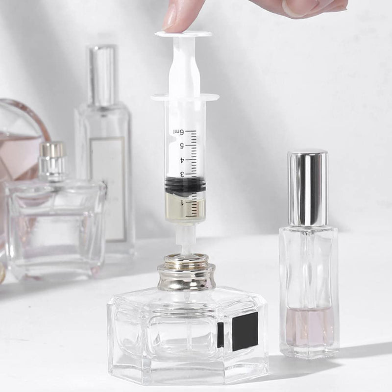 Minkissy 1 Set 10Ml Perfume Dispenser Pump Perfume Extraction Plastic Adapter Syringe Pump for Travel Refillable Perfume Spray Bottle Syringe