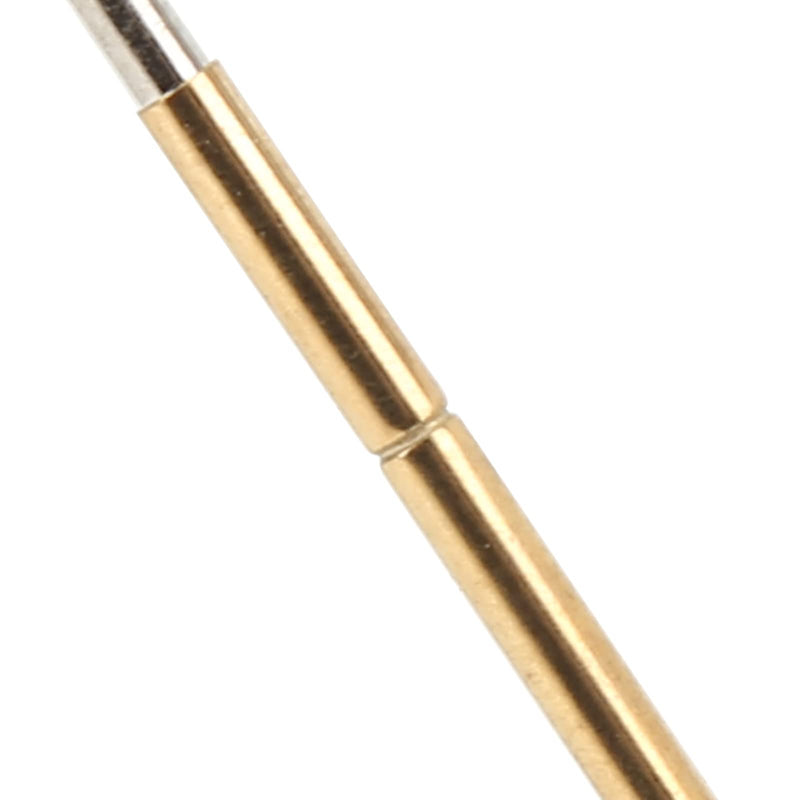 Pack of 100 P125‑D Spring Test Tips Large Round Head Type 2.0 mm Diameter Pogo Pin Test Tools PCB Testing Pin The Spring Test Tip