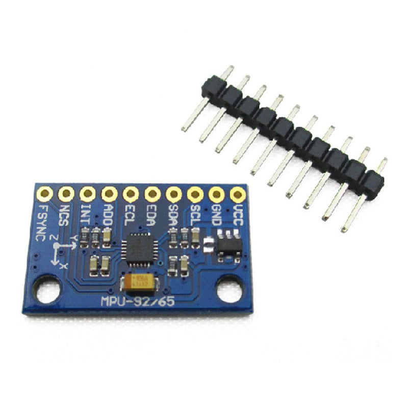 Hailege MPU9250 GY-9250 9-Axis 9 DOF 16 Bit Gyroscope Acceleration Magnetic Sensor 9-Axis Attitude +Gyro+Accelerator+Magnetometer Sensor Module IIC/SPI