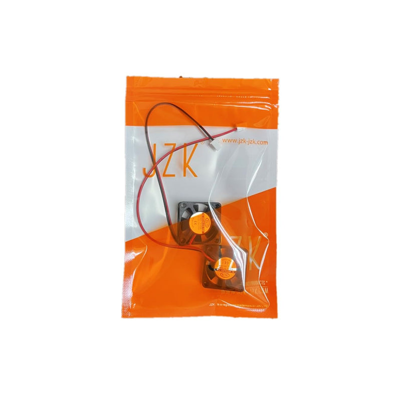 JZK 2PCS 30x30x10mm 2pin DC 12V Quiet Mini Fan with Cables 3010 Small Quiet Fan 30mm 3cm Miniature Brushless DC Fan 12V 3D Printer Fan with Cable, Heatsink Fan