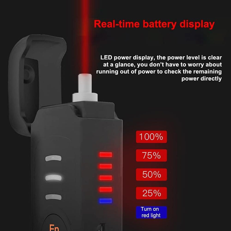 Fibre Optic Cable Visual Fault Locator 15 KM, 2.5 mm FC SC ST Universal Interface, Laser Pointer VFL Tester FTTH Fibre Tester for Testing Fibre Network Cables