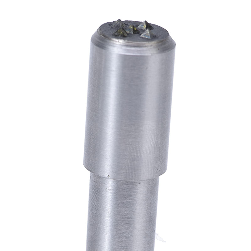 Square 5 Point Grinding Diamond Scraper, 5 Point Grinding Wheel Dressing Wheel Grinding Wheel Dressing Pin Tool with 10mm Carbon Steel Shank