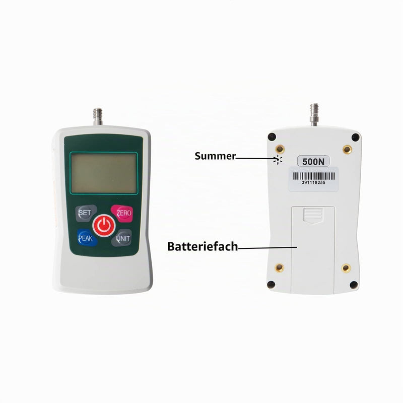 Beslands Digital Force Meter 500N Portable Pressure and Tensile Meter Digital Force Meter (500N)