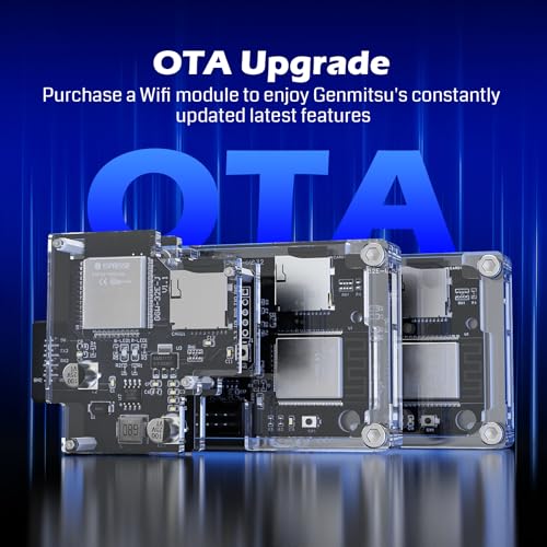 Genmitsu GGW-UART Wireless Wi-Fi Module Kit, App G-code Sending, Remote Control and Monitor CNC Offline Controller for 3018-PRO,3020-PRO Ultra, 3030 Pro Max, 4040PRO,4040-PRO MAX for Other Series