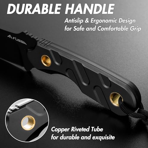 WORKPRO Aluminum Garden Tool Set and FLISSA Fixed Blade Knife