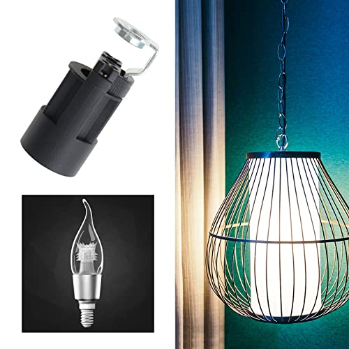 E14 Candle Bulb 250V 2A Plastic Lamp Holder Holder for Making Lamps, Chandeliers, Restoration, Lamp Holder (Pack of 6)