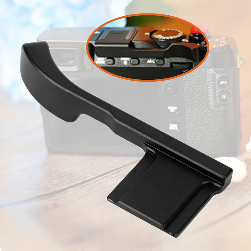 X E3 Aluminum Alloy Hot Shoe Thumb Up Hand Grip for Fuji X E3 X E2S Camera (Black)