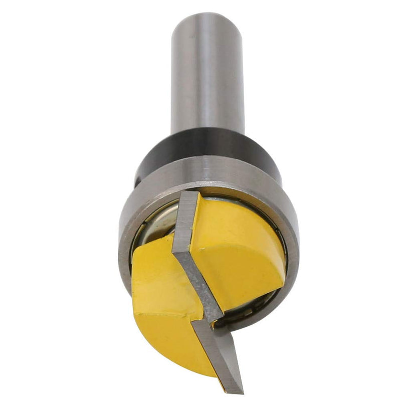 TXHF 8mm Shank Flush Cutter, Carbide Tip Professional Woodworking Cutter Tools with Ball Bearing