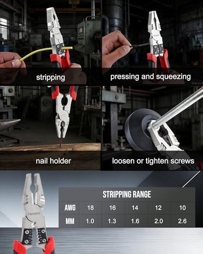 3 Pcs Plier Set Multi-Purpose Needle Nose